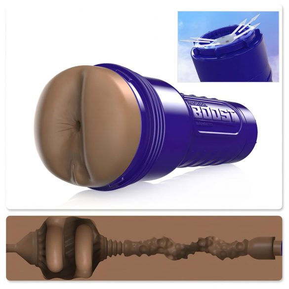 Fleshlight Boost Blast - Lebensechtes Po-Masturbator (Braun)