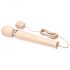 le Wand - exklusiver Netz Masseur-Vibrator (beige)