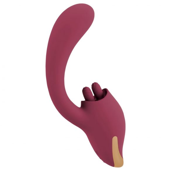 Javida - Zungen 2in1 Vibrator (Rot)