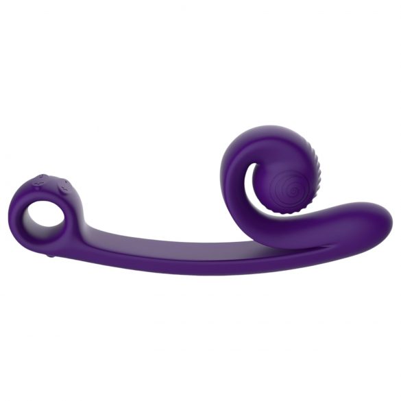 Snail Vibe Curve - 2in1 Klitoris-Vibrator (Lila)