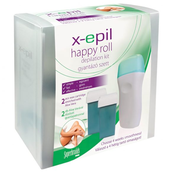 X-Epil Happy Roll - Wachsset