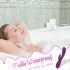 WEJOY Elise - wiederaufladbarer, wasserdichter Vibrator mit Klitorisstimulator (lila)