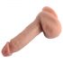 Dual Density - Naturgetreuer Dildo, haftend, realistisch, 18 cm