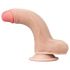 Lovetoy Sliding-Skin – Zweischicht-Dildo 18 cm (natur)