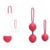 Cotoxo Cherry - 2-teiliges Ben Wa Kugel Set (rot)