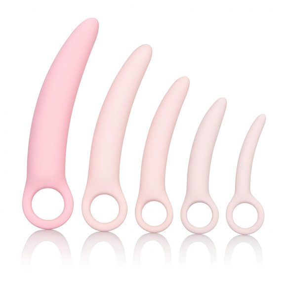 CalExotics Inspire - Set aus medizinischem Silikon für vaginale Dehnung (Pink)