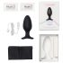 LOVENSE Hush 2 L - Akku Analvibrator (57mm) - Schwarz