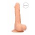 RealRock Dong 9 - realistischer Dildo mit Hoden (23cm) - Natur