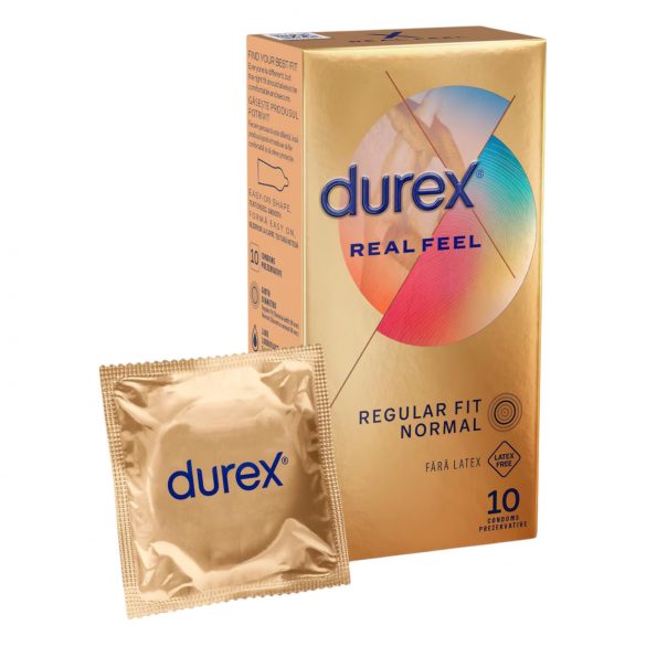 Durex Real Feel - Latexfreies Kondom (10 Stk.)