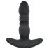 Playboy - Aufladbarer stoßender Analvibrator (schwarz)