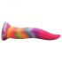 Creature Cocks Leuchtzunge - Silikondildo 21cm Regenbogen