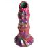 Creature Cocks Larve - Ovipositor Dildo mit Eiern (Regenbogen)