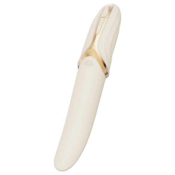 Zalo Eve - Wiederaufladbarer, wärmender, drehbarer Vibrator (Weiß)