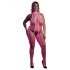 Ouch! - Leuchtender Overall offen (pink) - XL-4XL