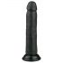 Easytoys - Realistischer Dildo mit Saugnapf (20,5 cm) - Schwarz