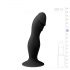 Easytoys - Schwarz haftender Eichel-Dildo