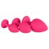 Easytoys Diamant - Anal-Plug-Set (Rosa)