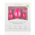 Easytoys Diamant - Anal-Plug-Set (Rosa)