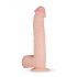 Realistische Fantasy - Lexon Dildo mit Hoden, 33cm (Natur)