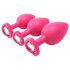 Flirts Anales Trainingskit - Plug-Set (3 Stk.) - Pink