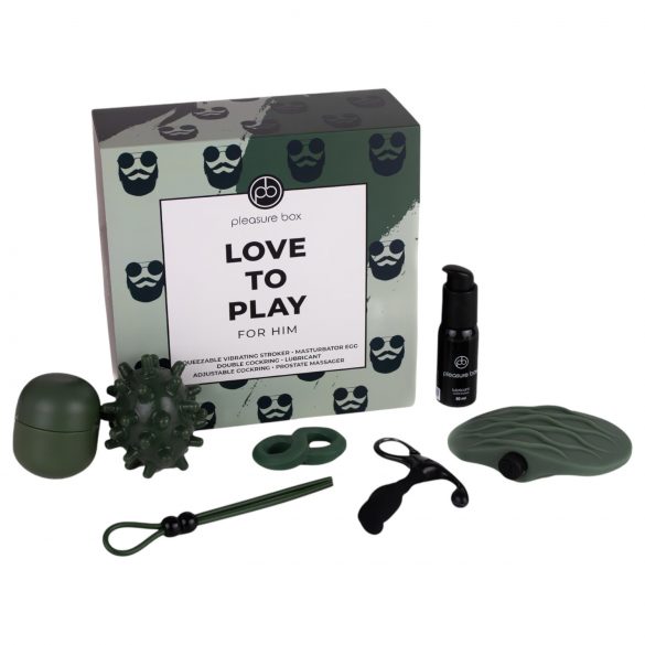 Pleasure Box Love to Play - Masturbator Set - 6-teilig