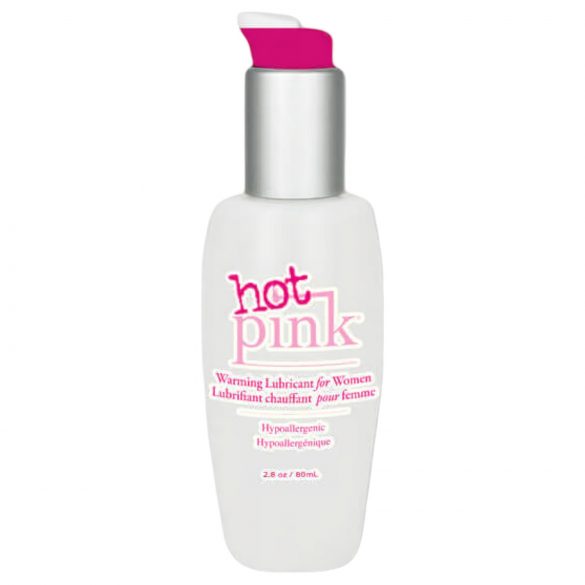 Hot Pink - Wärmendes Gleitgel auf Wasserbasis (80 ml)