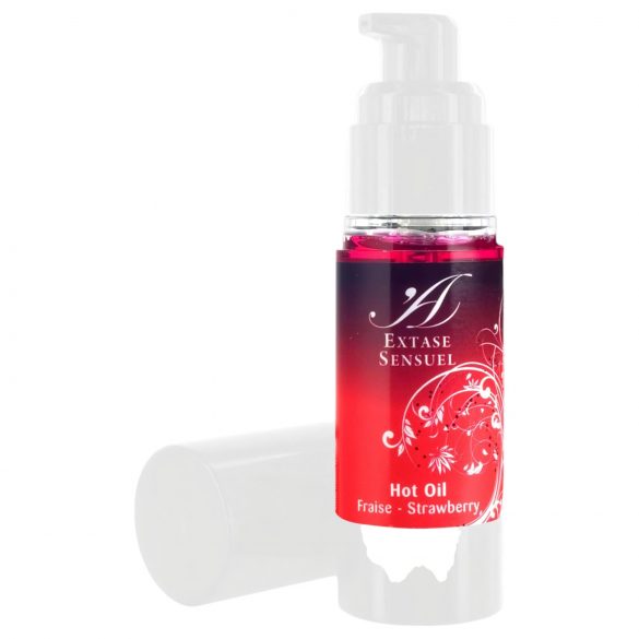 Extase Sensuell - Wärmendes Massageöl Erdbeere (30ml)