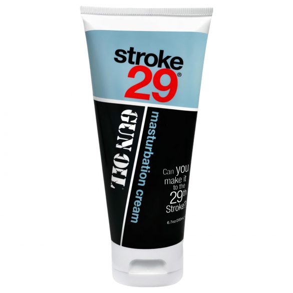 Gun Oil Stroke 29 - Masturbations- & Massagecreme (200ml)