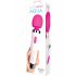 Bodywand Aqua - Wasserdichter Massagestab (Weiß-Pink)