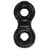 Bathmate Vibe Ring Eight - Wiederaufladbarer Vibrationsring (Schwarz)