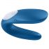 Satisfyer Double Whale - Doppelmotor Partner-Vibrator (Blau)