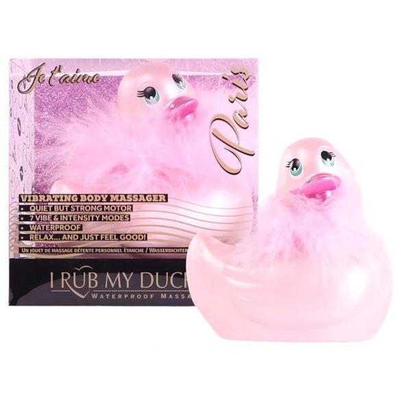 My Duckie Paris 2.0 - Verspielter, wasserdichter Klitorisvibrator (pink)