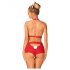 Obsessive Ms Reindy - Rentierkostüm-Set für Damen (2-teilig) - Rot - M/L